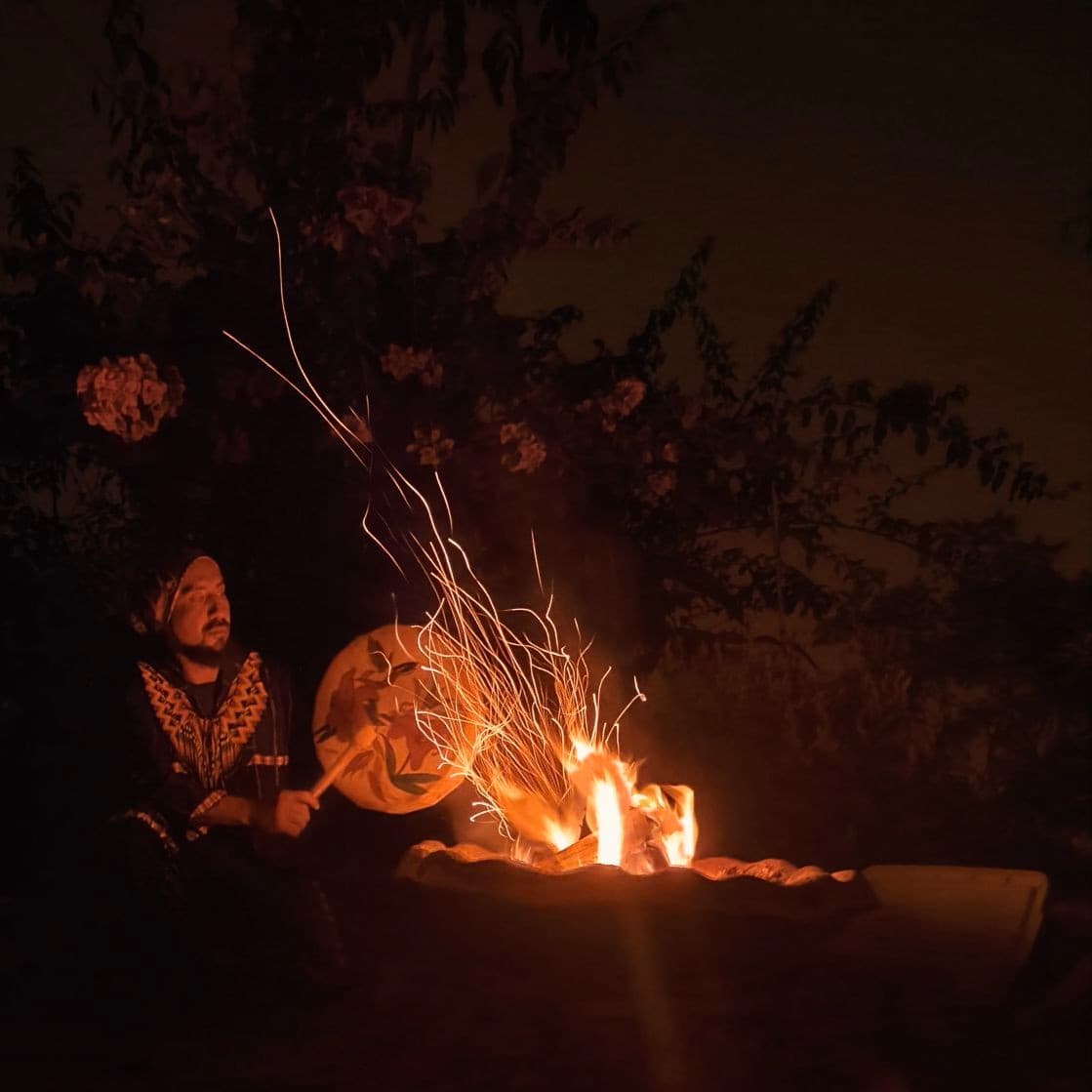 Eric, our shaman and guide